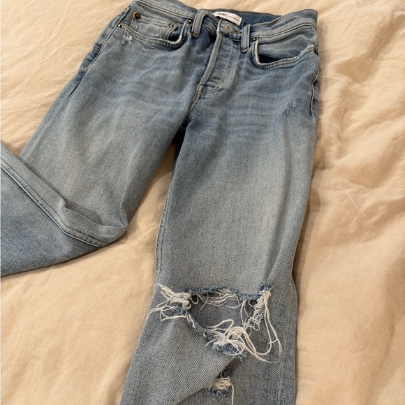 Cropped Re/Done Jeans size 24 - Picture 4 of 5